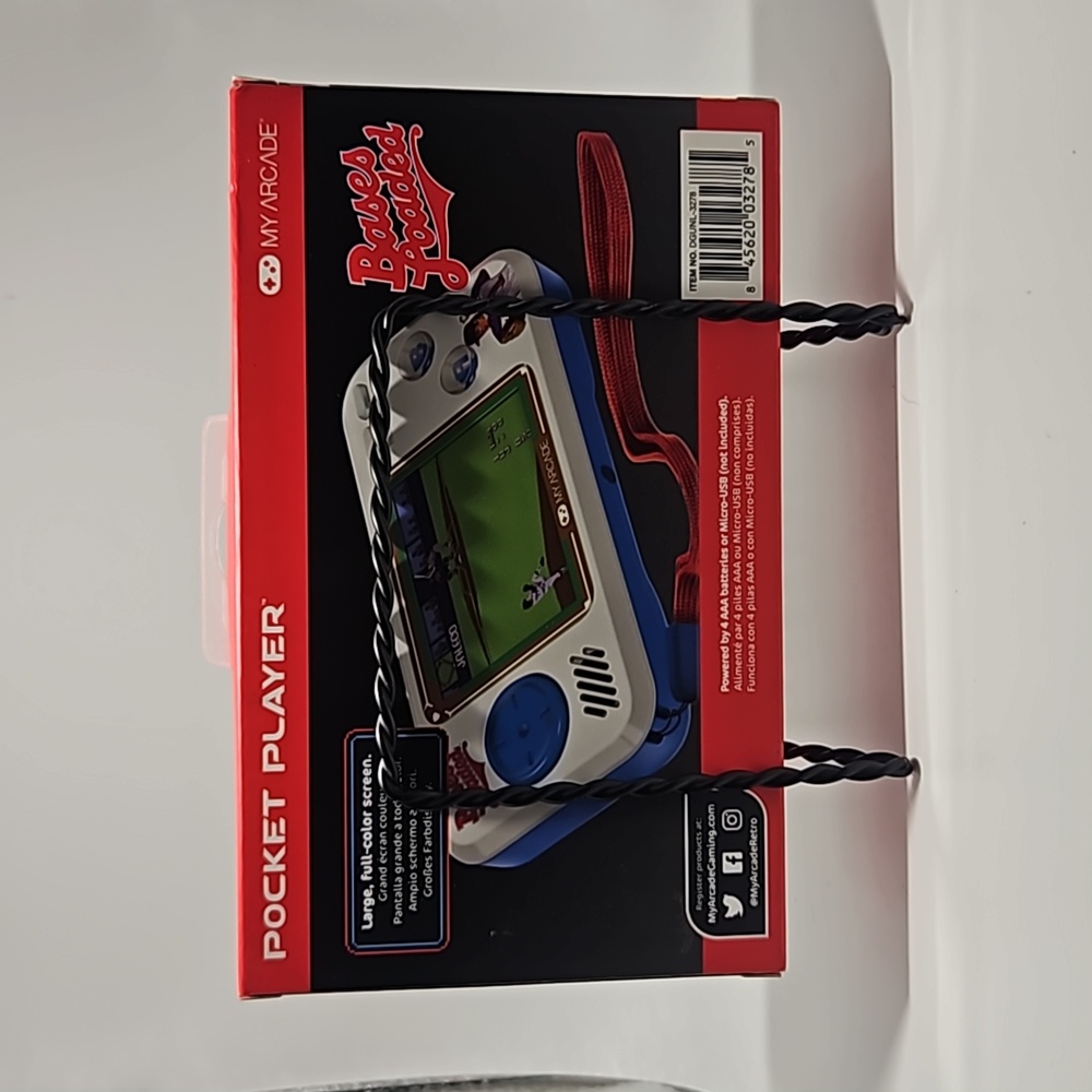 NEW-My Arcade- Bases Loaded Pocket Player - Collectible Handheld Game Console - Picture 6 of 13